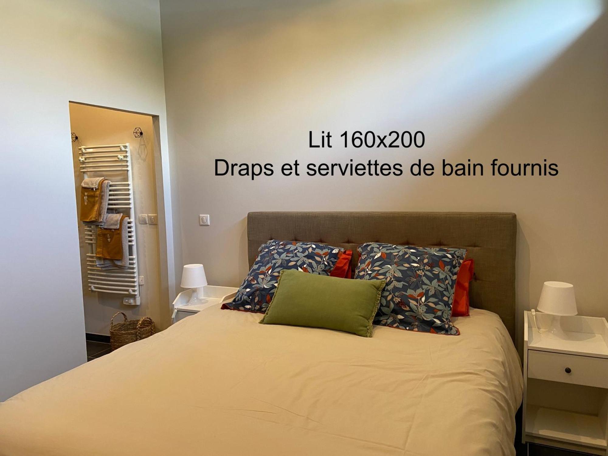 Chambre Tout Confort Avec Commodites Espace Repas Wifi Parking Вимере Экстерьер фото